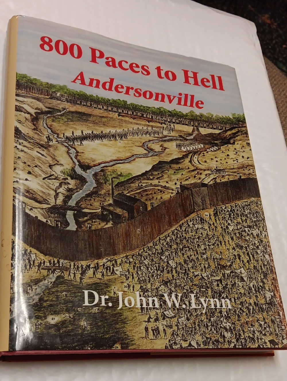 800 Paces to Hell Andersonville by - Brown Illustrated Hardcover